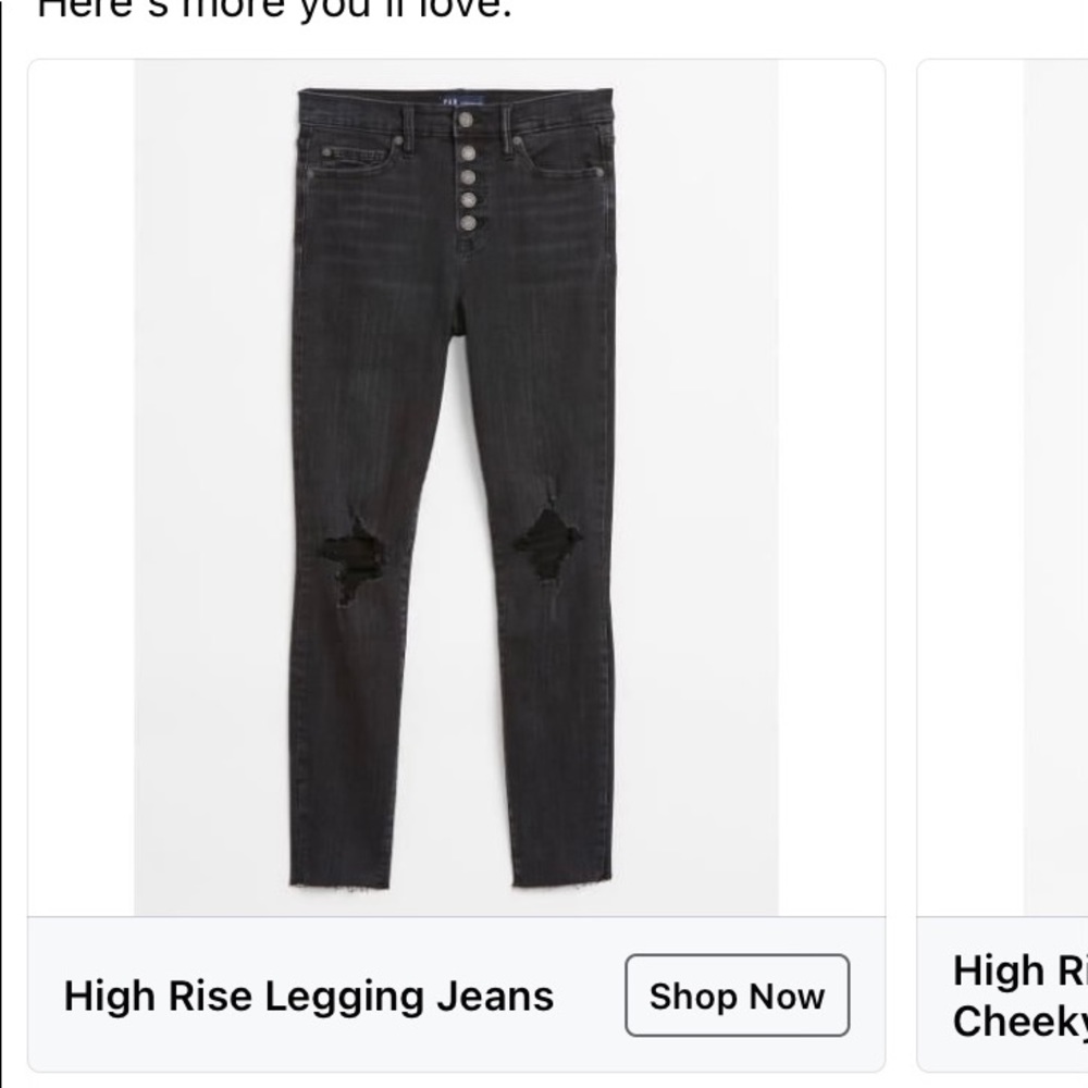 New without tags GAP jeggings